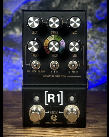 Walrus Audio R1 MAKO Series v1 High-Fidelity Stereo Reverb Pedal *USED*