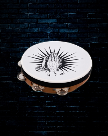 LP 10" Praying Hands Tambourine - Natural