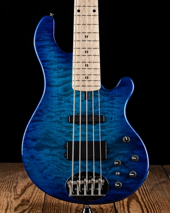 Lakland USA 55-94 Deluxe Quilt Top - Ocean Blue Sunburst