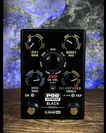 Line 6 POD Express Black Effects Processor Pedal *USED*