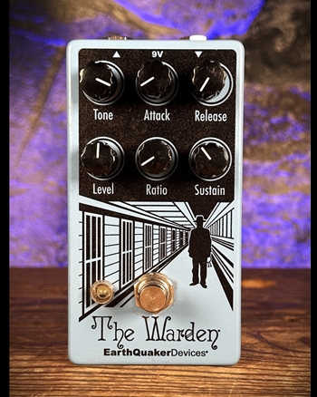 EarthQuaker Devices The Warden v1 Optical Compressor Pedal *USED*