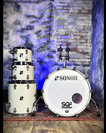 Sonor SQ2 4-Piece Drum Set - Silk Gray *USED*