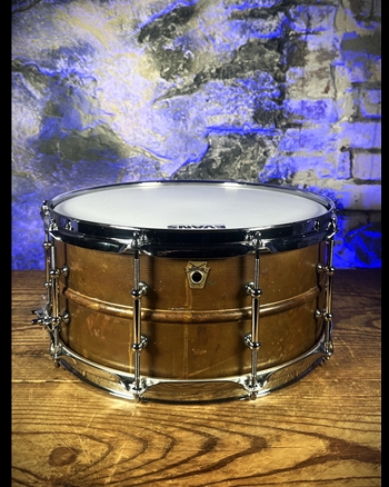 Ludwig 6.5"x14" Raw Copper Snare Drum w/Tube Lugs *USED*