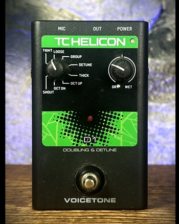 TC Helicon VoiceTone D1 Vocal Effects Pedal *USED*