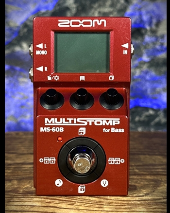 Zoom MS-60B Bass Multi-Effects Pedal *USED*