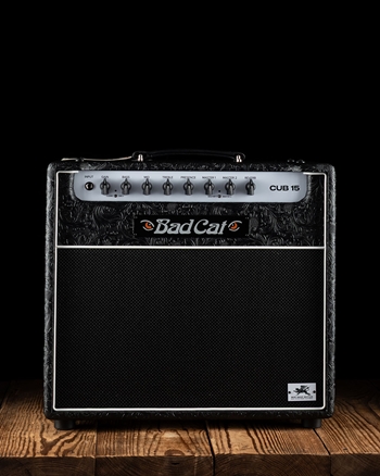 Bad Cat Mod Shop Cub 15 Watt 1x12" Guitar Combo - Black Western