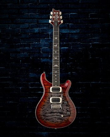 PRS SE Custom 24-08 Quilt - Charcoal Cherry Burst