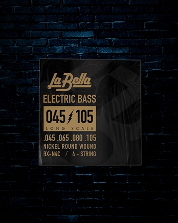 La Bella RX-N4C RX Nickel Bass Strings - Long Scale (45-105)