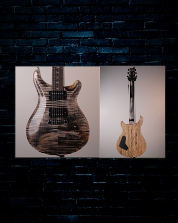 PRS Wood Library Limited Edition Custom 24 Stoptail - Charcoal
