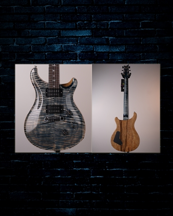 PRS Wood Library Limited Edition Custom 24 Stoptail - Faded Whale Blue