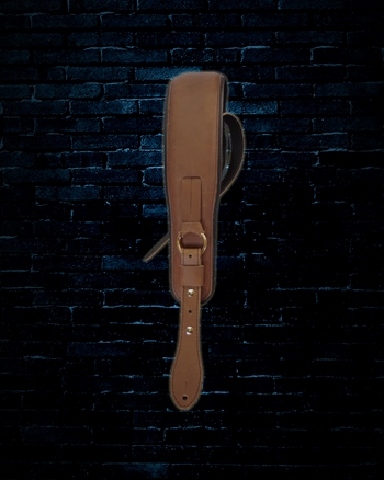 LM 2 5/8" Shadow Ball Glove Leather Guitar Strap - Rustic