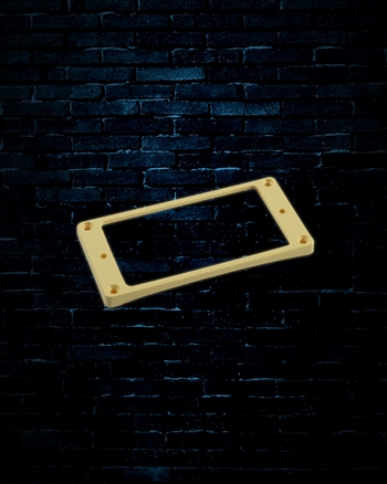 WD Plastic Vintage Archtop Humbucker Pickup Low Mounting Ring - Cream
