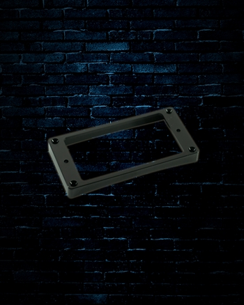 WD Plastic Vintage Archtop Humbucker Pickup High Mounting Ring - Black