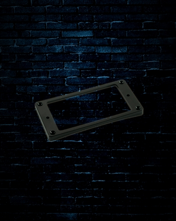WD Plastic Vintage Archtop Humbucker Pickup Low Mounting Ring - Black