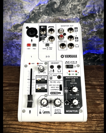 Yamaha AG03 - 3-Channel USB Audio Interface *USED*