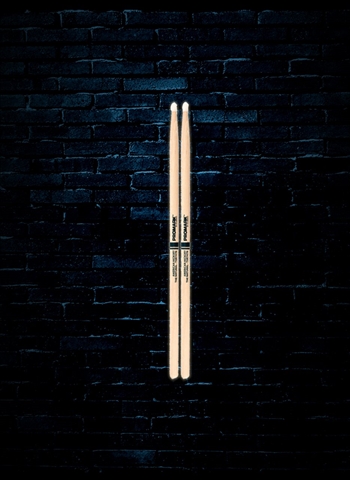 Promark TXR747N Hickory 747 "The Natural" Nylon Tip Drumsticks