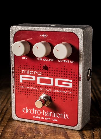 Electro-Harmonix Micro POG Polyphonic Octave Generator Pedal