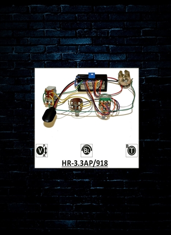Bartolini HR-3.3AP/918 - 2-Band EQ Pre-Wired Harness