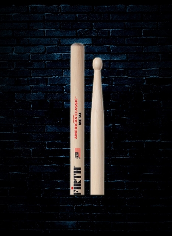 Vic Firth CM Metal American Classic Wood Tip Drumsticks