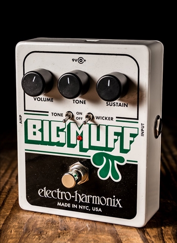 Electro-Harmonix Big Muff Pi with Tone Wicker Distortion Pedal