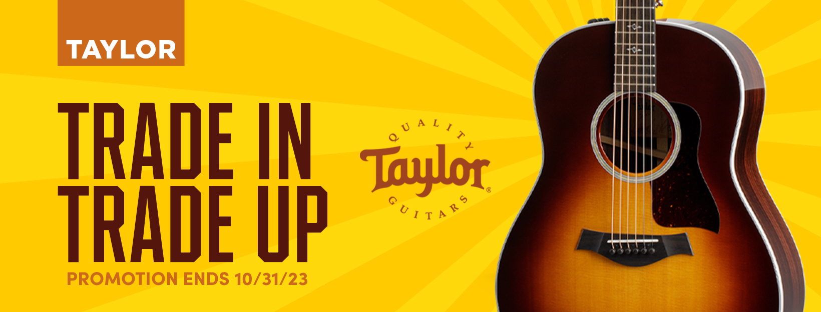 Taylor Trade In, Trade Up Event